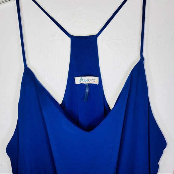 Freebird Blue Racerback  Dress - Picture 4 of 7